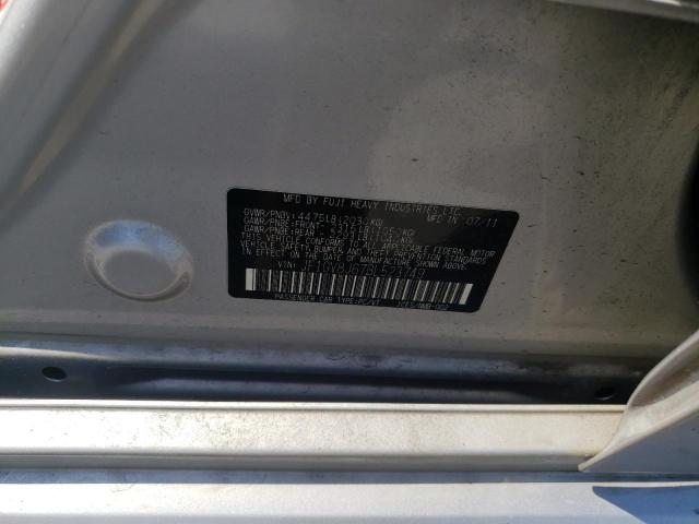 Photo 10 from auction – 2011 SUBARU IMPREZA WR with VIN JF1GV8J67BL523749