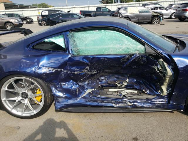 Photo 9 from auction – 2022 PORSCHE 911 GT3 with VIN WP0AC2A96NS270060