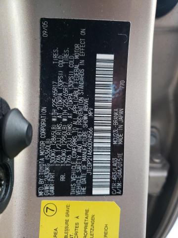 Foto 10 de la subasta – 2006 TOYOTA HIGHLANDER con VIN JTEDP21A660094566