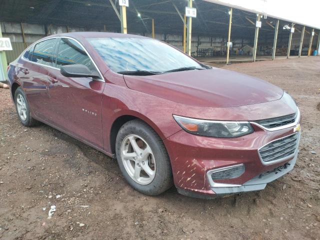 Photo 1 from auction – 2016 CHEVROLET MALIBU LS with VIN 1G1ZB5ST3GF188809