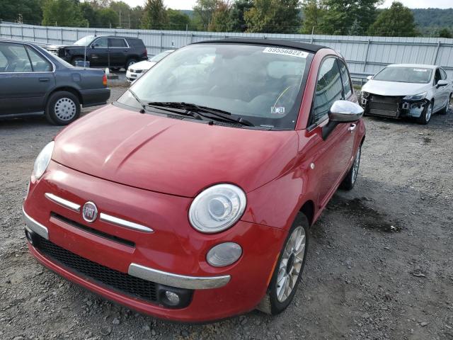 Photo 2 from auction – 2012 FIAT 500 LOUNGE with VIN 3C3CFFER2CT128600