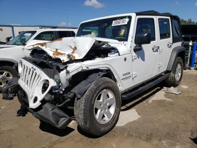 Photo 2 from auction – 2017 JEEP WRANGLER U with VIN 1C4BJWDG4HL561456