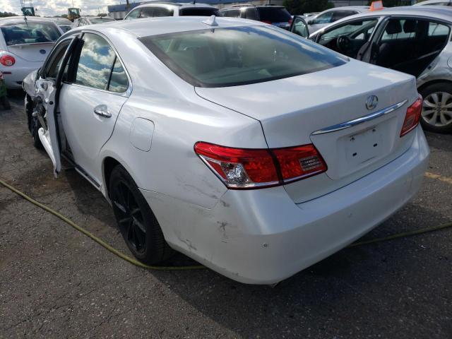 Photo 3 from auction – 2011 LEXUS ES 350 with VIN JTHBK1EG8B2454890