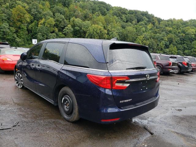 Photo 3 from auction – 2022 HONDA ODYSSEY EX with VIN 5FNRL6H77NB034223