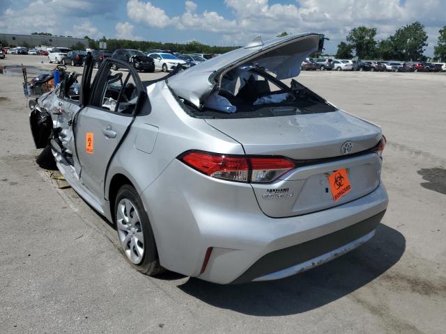 Photo 3 from auction – 2022 TOYOTA COROLLA LE with VIN JTDEPMAE5NJ192455
