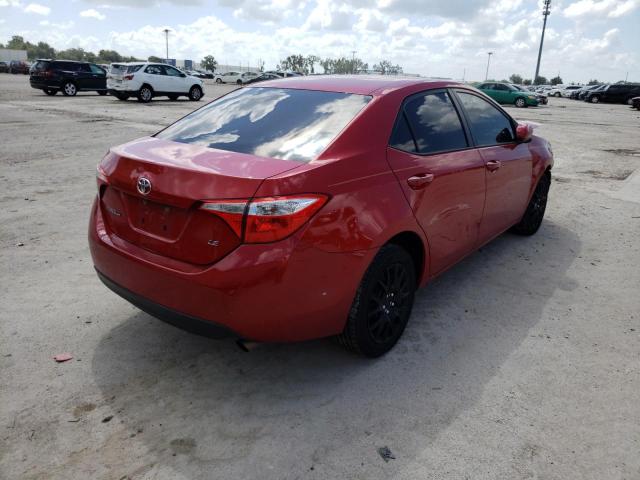 Photo 4 from auction – 2016 TOYOTA COROLLA L with VIN 2T1BURHE1GC549661