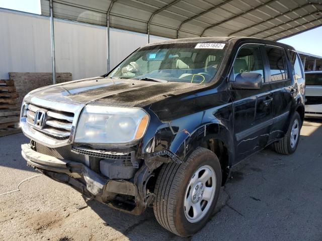 Photo 2 from auction – 2015 HONDA PILOT LX with VIN 5FNYF3H29FB032724