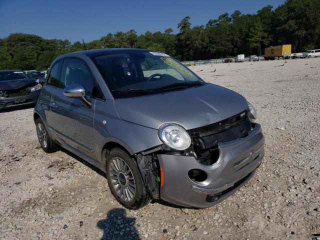 FIAT 500 LOUNGE 2015 with VIN 3C3CFFCR6FT755887 - Photo from auction