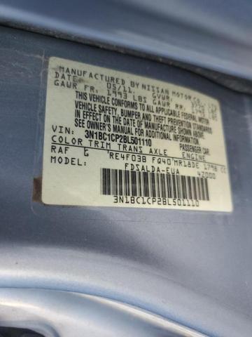 Photo 10 from auction – 2011 NISSAN VERSA S with VIN 3N1BC1CP2BL501110