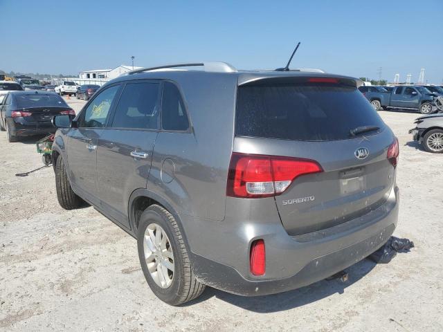 Photo 3 from auction – 2014 KIA SORENTO LX with VIN 5XYKT4A61EG493733