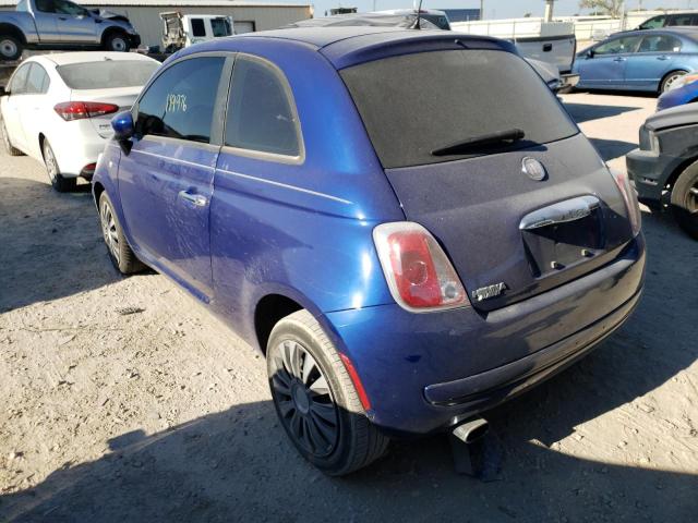 Photo 3 from auction – 2013 FIAT 500 POP with VIN 3C3CFFAR6DT512192