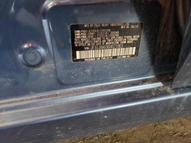 Photo 10 from auction – 2016 SUBARU IMPREZA with VIN JF1GJAA69GH021063