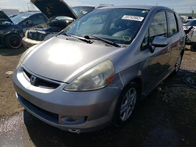 Photo 2 from auction – 2007 HONDA FIT S with VIN JHMGD38697S054973