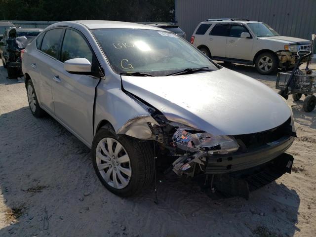 NISSAN SENTRA S 2015 with VIN 3N1AB7AP0FL633163 - Photo from auction
