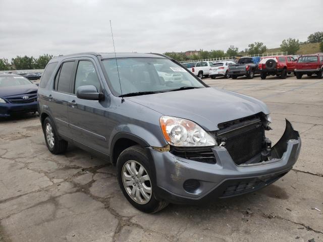Photo 1 from auction – 2006 HONDA CR-V SE with VIN JHLRD78996C017557
