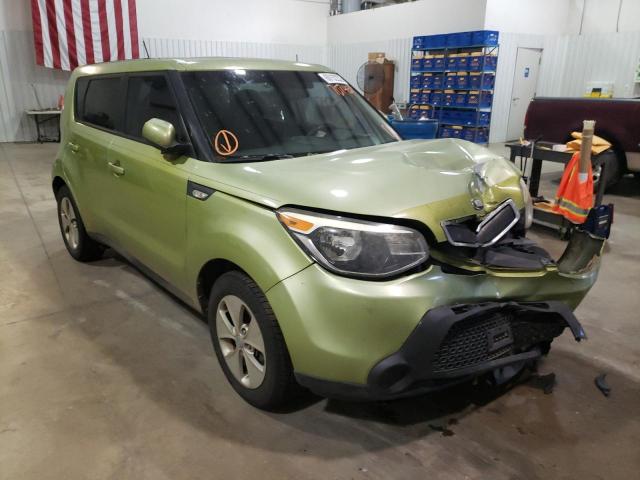 KIA SOUL 2014 with VIN KNDJN2A26E7707457 - Photo from auction