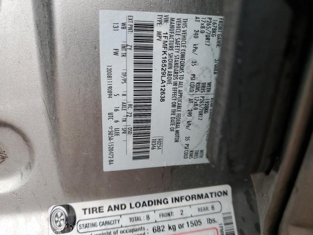 Photo 10 from auction – 2009 FORD EXPEDITION with VIN 1FMFK16529LA12638