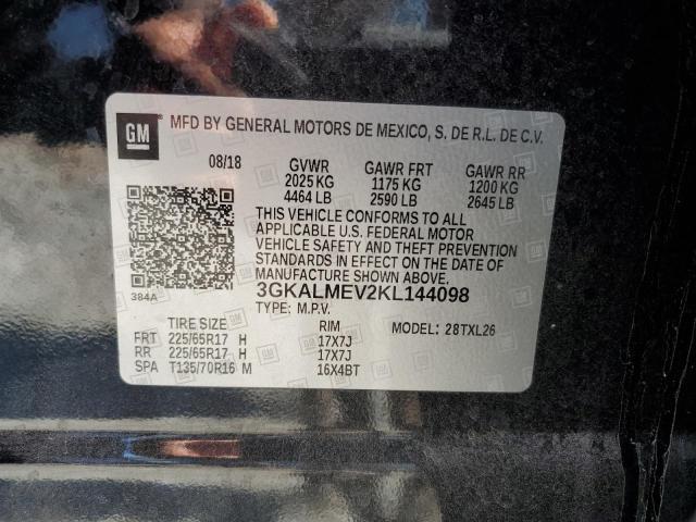Photo 10 from auction – 2019 GMC TERRAIN SL with VIN 3GKALMEV2KL144098