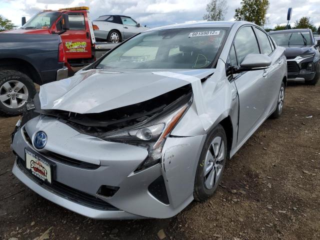 Photo 2 from auction – 2017 TOYOTA PRIUS with VIN JTDKARFU4H3039611