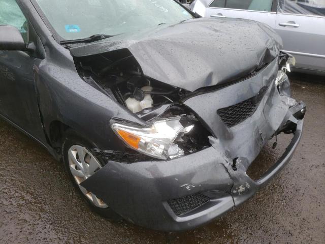 Photo 9 from auction – 2009 TOYOTA COROLLA BA with VIN JTDBL40E599032762