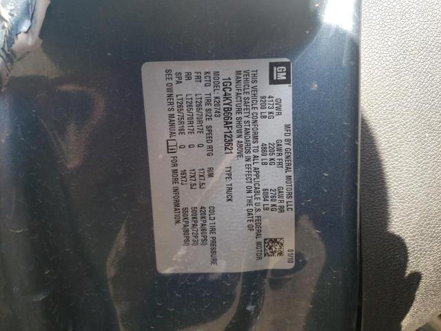 Photo 10 from auction – 2010 CHEVROLET SILVERADO with VIN 1GC4KYB66AF123621