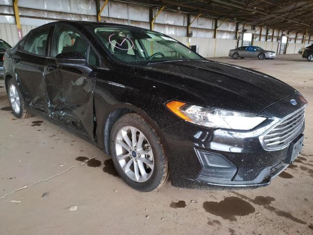 FORD FUSION SE 2020 with VIN 3FA6P0HD0LR149905 - Photo from auction