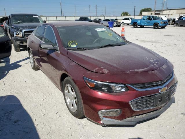 Photo 1 from auction – 2016 CHEVROLET MALIBU LS with VIN 1G1ZB5ST5GF180730