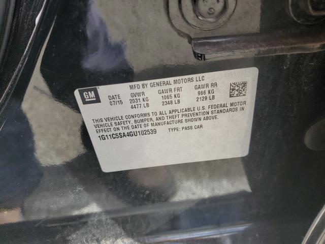 Photo 10 from auction – 2016 CHEVROLET MALIBU LIM with VIN 1G11C5SA4GU102539