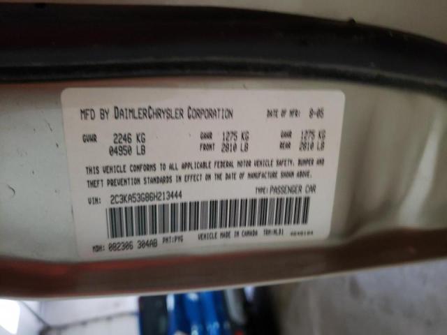 Photo 10 from auction – 2006 CHRYSLER 300 TOURIN with VIN 2C3KA53G86H213444