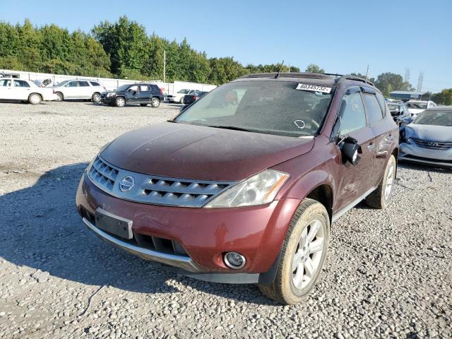 Photo 2 from auction – 2007 NISSAN MURANO SL with VIN JN8AZ08TX7W515981