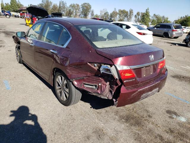 Photo 3 from auction – 2014 HONDA ACCORD LX with VIN 1HGCR2F38EA100463