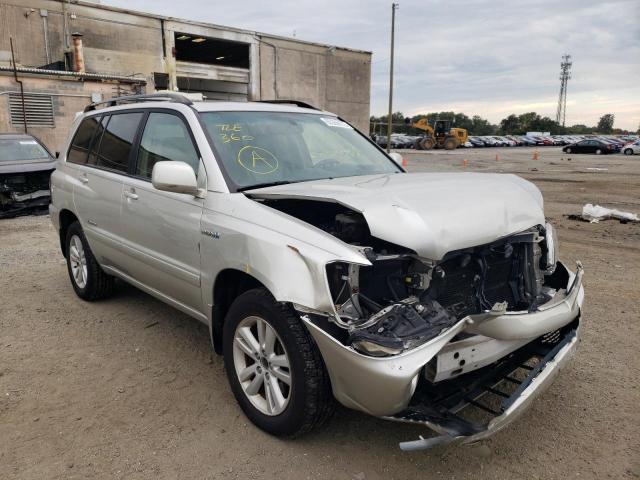 TOYOTA HIGHLANDER 2007 with VIN JTEEW21AX70048909 - Photo from auction