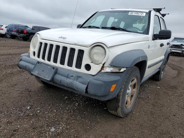 Photo 9 from auction – 2007 JEEP LIBERTY SP with VIN 1J4GL48K27W538333