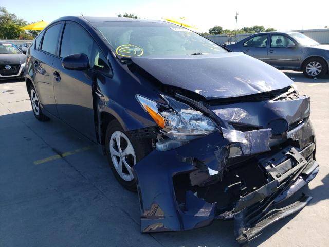 TOYOTA PRIUS 2013 with VIN JTDKN3DU5D1655991 - Photo from auction
