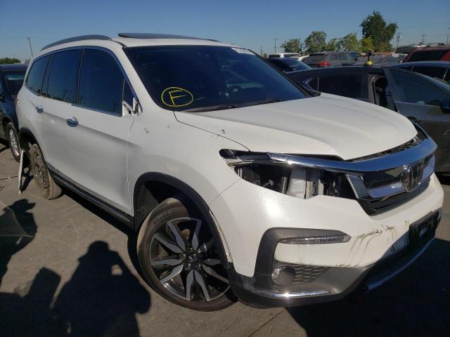 Photo 1 from auction – 2022 HONDA PILOT ELIT with VIN 5FNYF6H01NB002633