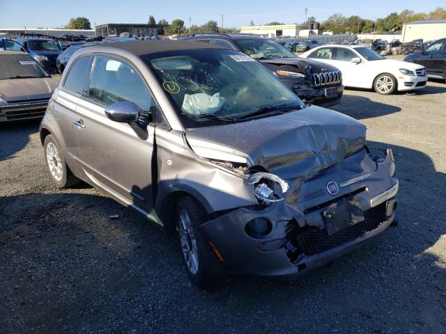 FIAT 500 LOUNGE 2012 with VIN 3C3CFFER7CT213299 - Photo from auction