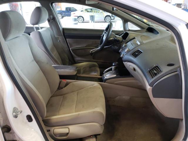 Photo 5 from auction – 2009 HONDA CIVIC LX with VIN 19XFA16539E009599