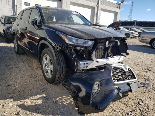 TOYOTA HIGHLANDER 2020 with VIN 5TDCZRAH3LS016206 - Photo from auction