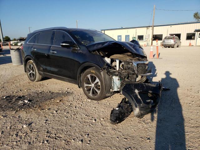 KIA SORENTO EX 2018 with VIN 5XYPH4A58JG357561 - Photo from auction