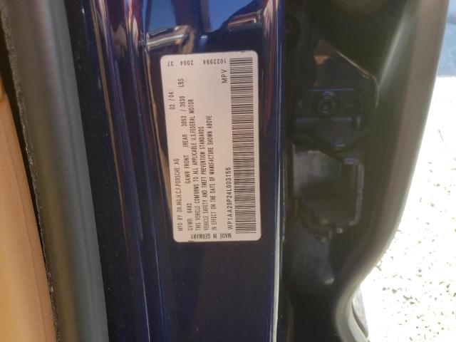 Photo 10 from auction – 2004 PORSCHE CAYENNE with VIN WP1AA29P24L003155