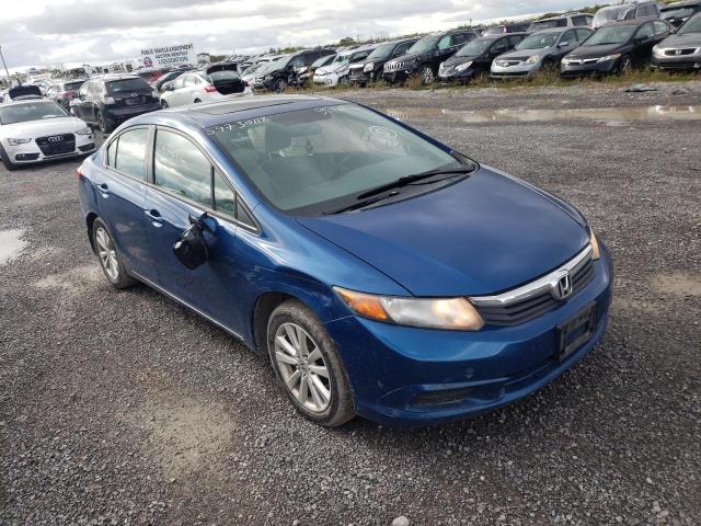 HONDA CIVIC LX 2012 with VIN 2HGFB2F55CH040336 - Photo from auction
