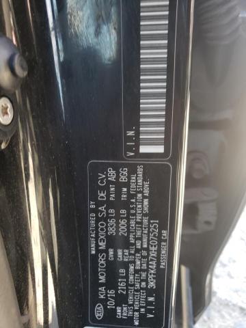 Photo 10 from auction – 2017 KIA FORTE LX with VIN 3KPFK4A7XHE075251