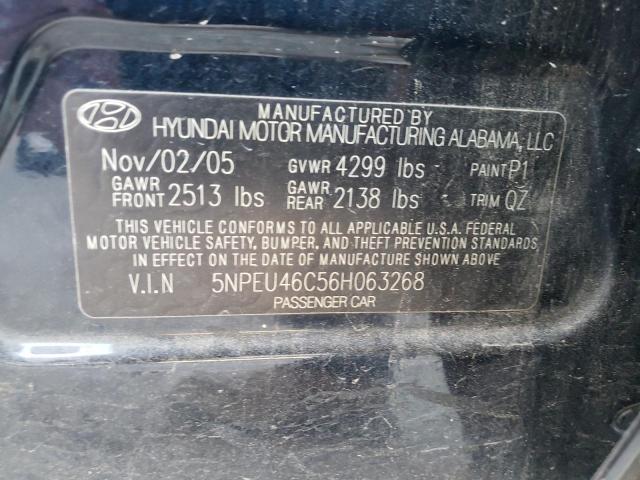 Photo 10 from auction – 2006 HYUNDAI SONATA GLS with VIN 5NPEU46C56H063268