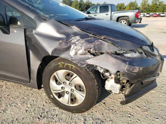 Photo 9 from auction – 2014 HONDA CIVIC LX with VIN 19XFB2F54EE026411