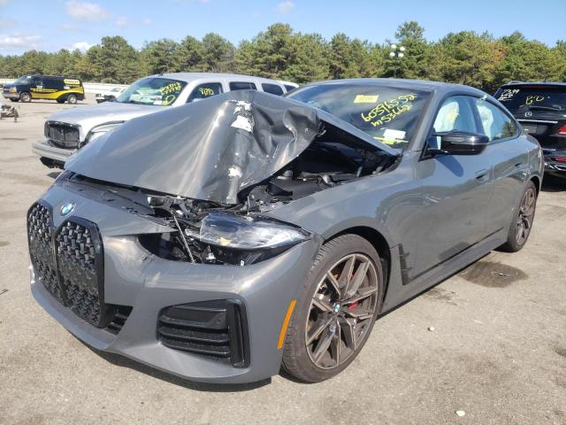 Photo 2 from auction – 2022 BMW M440XI GRA with VIN WBA13AW04NFM53662