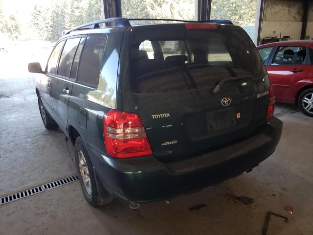 Photo 3 from auction – 2001 TOYOTA HIGHLANDER with VIN JTEHD21A310007001