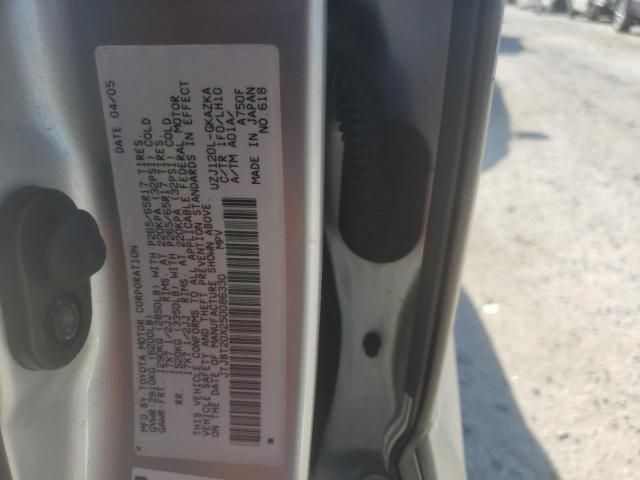 Photo 10 from auction – 2005 LEXUS GX 470 with VIN JTJBT20X250086330