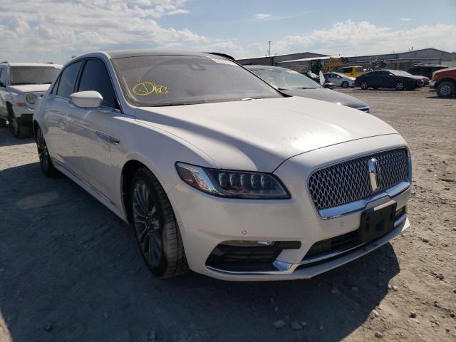 LINCOLN CONTINENTA 2017 with VIN 1LN6L9NP8H5634212 - Photo from auction