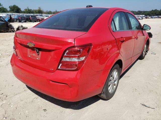 Photo 4 from auction – 2017 CHEVROLET SONIC LT with VIN 1G1JD5SH5H4122410