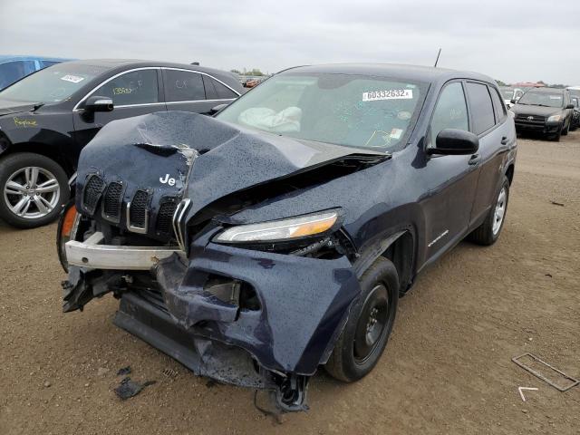 Photo 2 from auction – 2016 JEEP CHEROKEE S with VIN 1C4PJMAB2GW343578